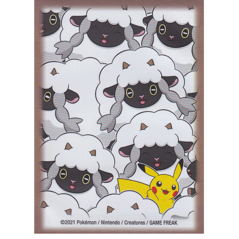 Pokemon Card Game TCG Sleeves (Wooloo Fluffy Flock)