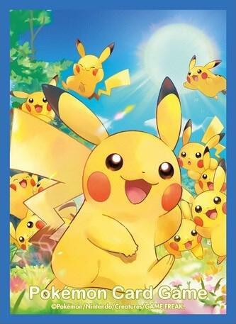 Pokemon Card Game TCG Sleeves (Gathering of Pikachu)