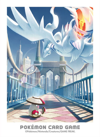 Pokemon Card Game TCG Sleeves (Unova Adventures Reshiram Amoonguss)