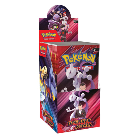 Pokemon Destined Rivals Booster Box (UK version 18 packs)