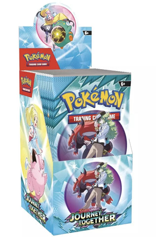 Pokemon Journey Together Booster Box (UK version 18 packs)