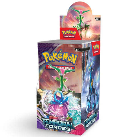Pokemon Temporal Forces Booster Box (UK version 18 packs)