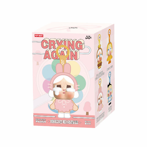 Popmart- CRYBABY Crying Again Vinyl Face Plush Blind Box