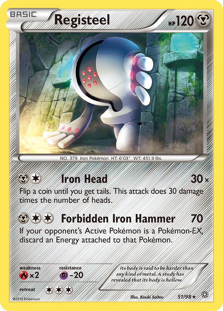 Registeel (51/98) [XY: Ancient Origins]