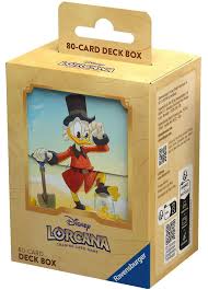 Lorcana Deck Box - SCROOGE MCDUCK (80+)