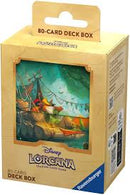 DISNEY LORCANA - PLASTIC DECK BOX - ROBIN HOOD (80+) - INTO THE INKLANDS