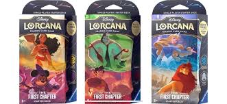 DISNEY LORCANA The First Chapter Starter Deck(amber amethyst)