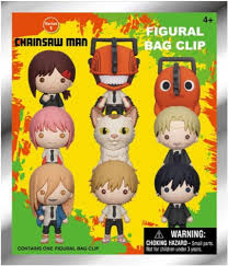 CHAINSAW MAN FIGURAL BAG CLIP
