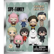 SPY X FAMILY FIGURAL BAG CLIP