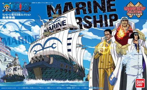 One Piece- Grand Ship Collection-MARINE WAR SHIP (#07)