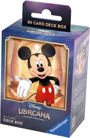 Lorcana Deck Box - Micky Mouse-True Friend (80 Deck)