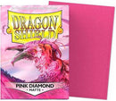 Dragon Shield - 100ct Standard Size - Pink Diamond Matte