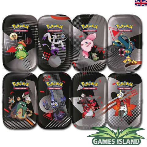 Pokémon TCG Black Bolt & White Flare Unova Mini Tin
