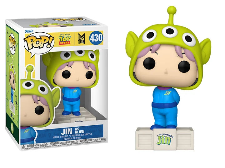 Toy Story x TinyTan BTS Jin as Alien Funko Pop! Vinyl Figure