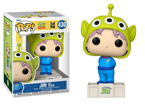 Toy Story x TinyTan BTS Jin as Alien Funko Pop! Vinyl Figure #430