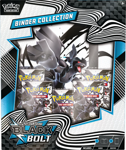 POKEMON SV10.5 BLACK BOLT BINDER COLLECTION