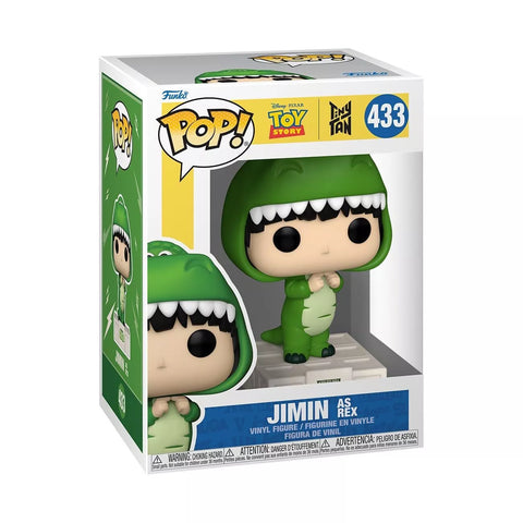Toy Story X Tiny Tan BTS Jimin as Rex Funko Pop!#433