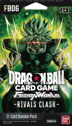 Dragon Ball Super Card Game: Fusion World Blister Pack: Rivals Clash [Fb06] LIMIT OF 2