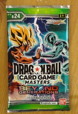 Dragon Ball Super TCG: Masters Beyond Generations B24 12-Card Booster Pack