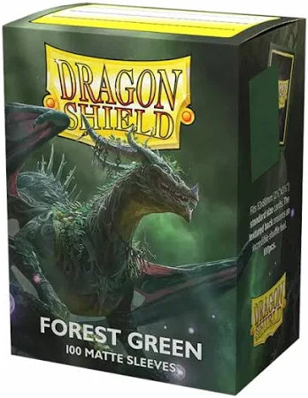 Dragon Shield Sleeves Matte Forest Green 100ct