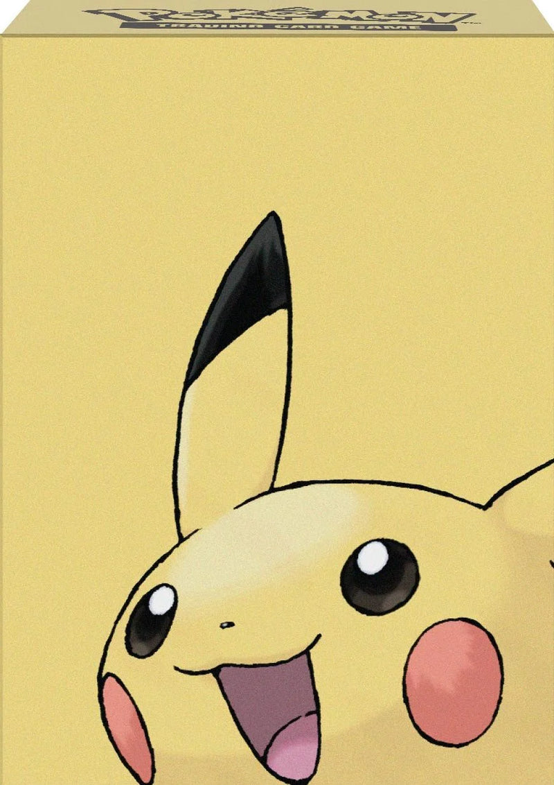 DECK BOX POKEMON PIKACHU FACE W/DIVIDER